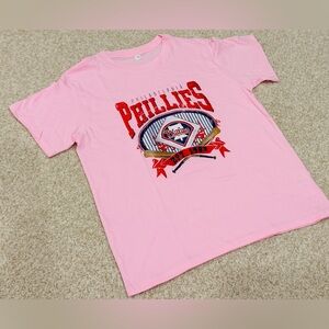 XL Pink Phillies Kids T-Shirt